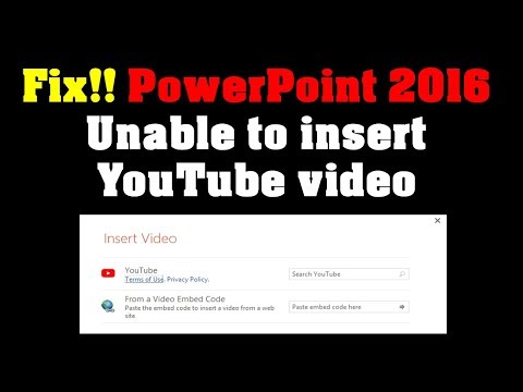 embed youtube video in powerpoint for mac 2011