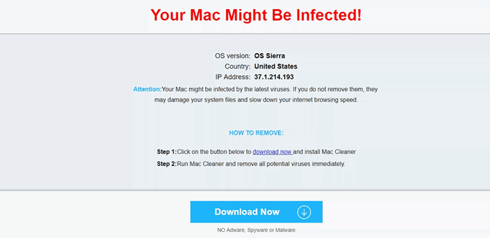 mac cleaner pro virus